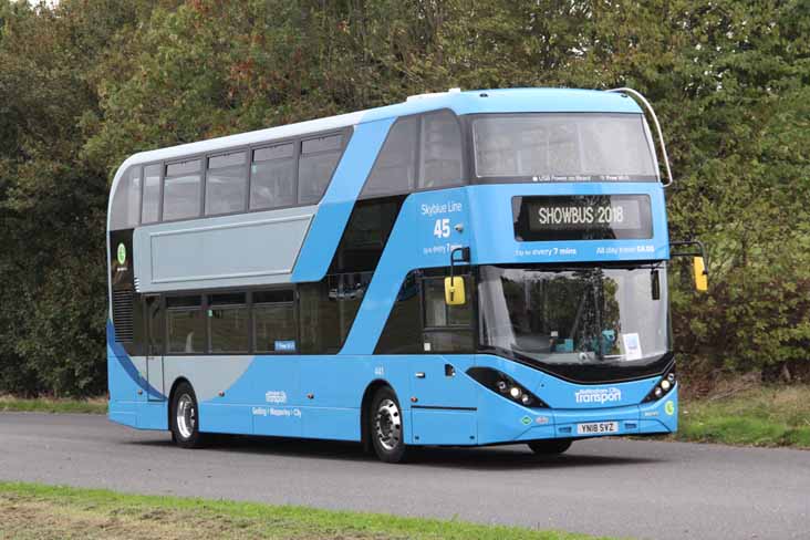 Nottingham City Transport Scania N280UD ADL Enviro400CNGCITY 441